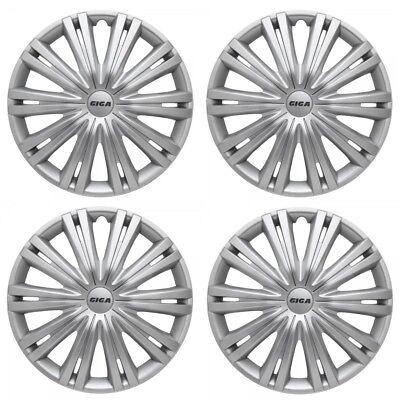 15" Ford Transit Connect Van COPRICERCHI Hubcaps Copre Finitura Argento x 4