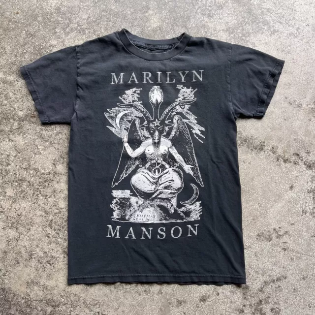 MARILYN MANSON VINTAGE bigger than satan T shirt Justin