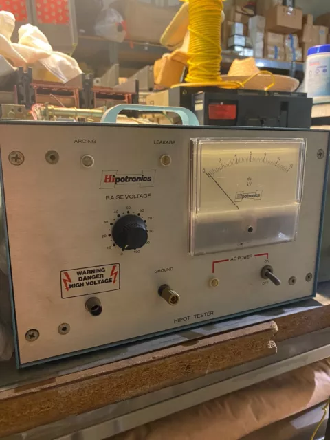 Hipotronics HDB12 Portable DC Hipot Tester Analog Laboratory Unit