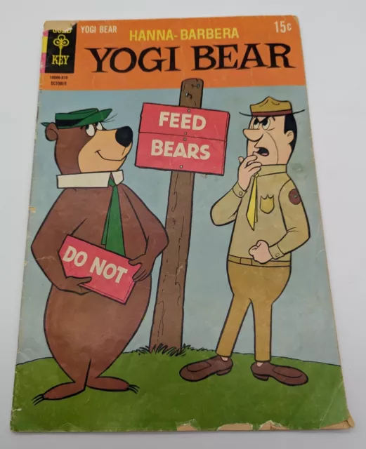 Hannah-Barbera Yogi Bear 34 1968 Comic Book Gold Key