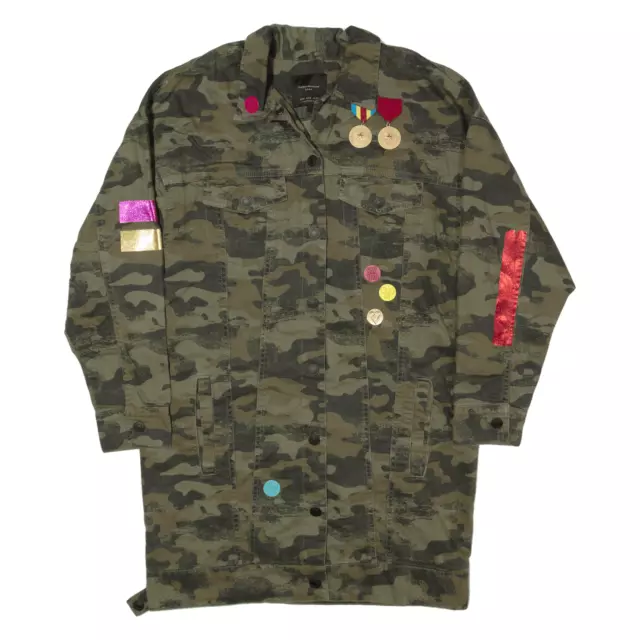 Zara army fatigue jacket outlet