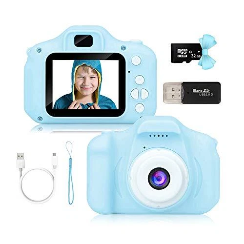 Kids Camera for Boys and Girls Digital Camera Toy Gifts Ideas for Birthday an...