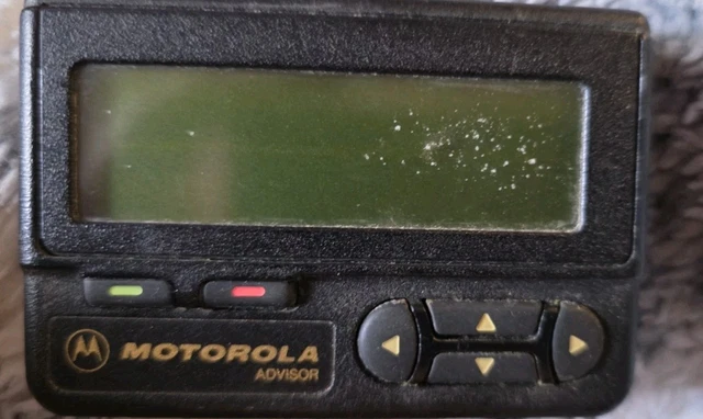 Pager Motorola Talkabout Way A06PKB5806AA - Transparent Bleu/Royal - Occasion En Excellent état - Système De Communication