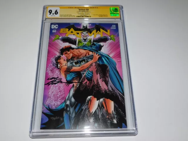 BATMAN #50 2018 CGC SS 9.6 Neal Adams - EXCLUSIVE LOW PRINT VARIANT - HTF RARE