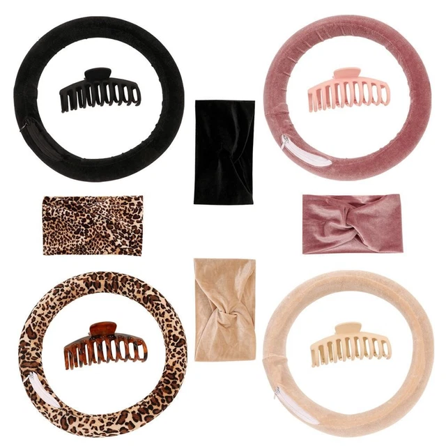 Herramientas diadema rodillos redondos para cabello rizadores de cabello perezoso caña para rizar sin calor
