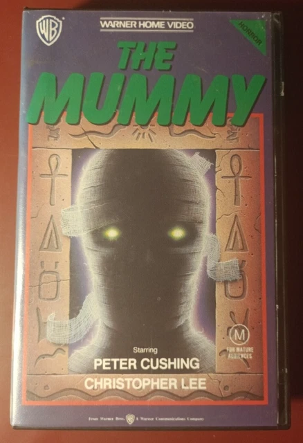 THE MUMMY (1959) - Rare 1988 Australian VHS Tape / Prepped for rental ...