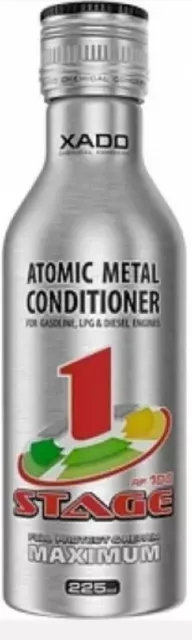 XADO 1 Stage Maximum Atomic Metal Conditioner Car Revitalizant Treatment 225 ml