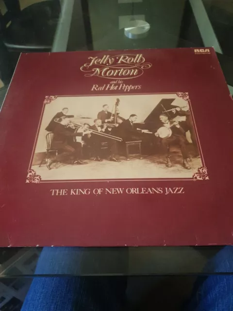 Jelly Roll Morton And His Red Hot Peppers–The King Of New Orleans Jazz-1981Vinyl