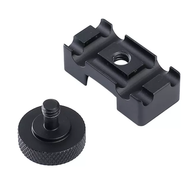 Aluminum Alloy Tether Holder Cable Lock Clip Clamp Mount for DSLR Camera J tFLA