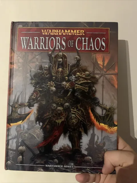 Warriors of Chaos Army Book. 8th Edition Warhammer Fantasy Hardback. OOP. Lot 2