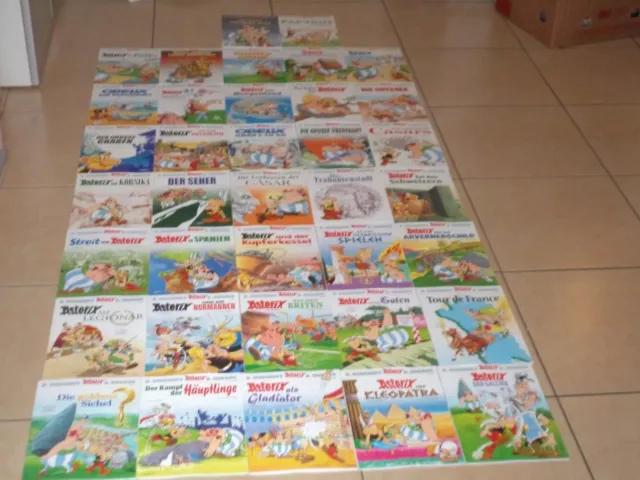 Comics komplette Asterix & Obelix Sammlung 37 Bände 1-37 ungelesen!