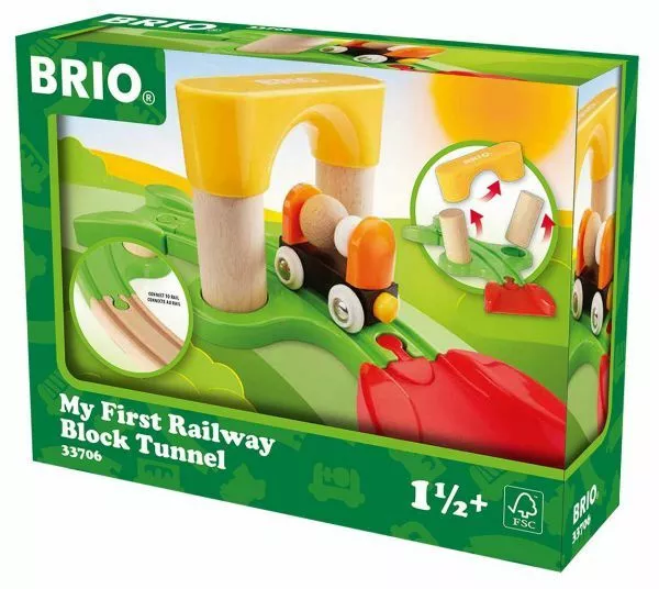 Mein erster BRIO Steck-Tunnel 33706