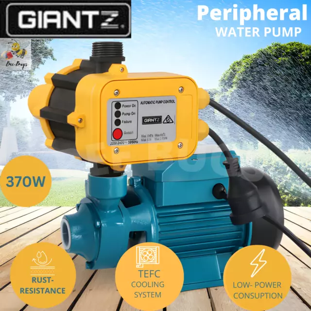 Giantz Peripheral Pump Auto Controller Clean Water Garden Farm Rain Irrigation