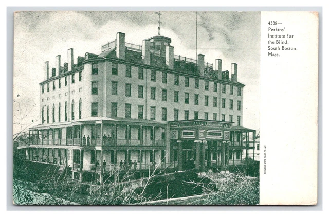 South Boston Massachusetts 1906 Postcard Perkins Institute for The Blind