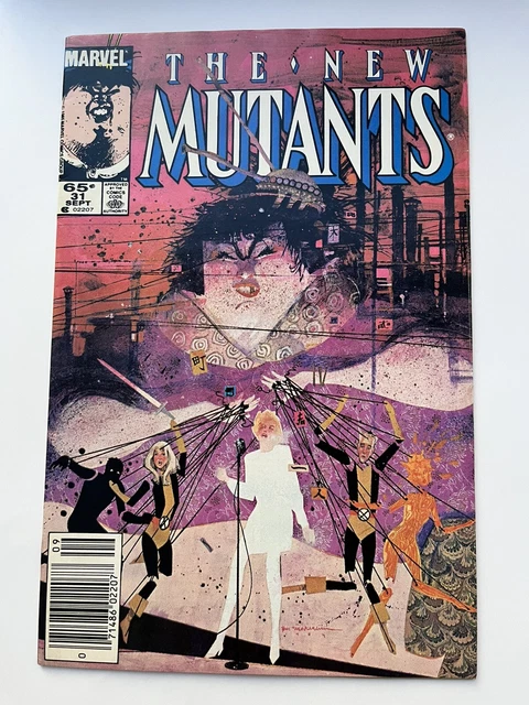 THE NEW MUTANTS - Vol 1 # 31 September 1985 Marvel Comics Comic Book X-men