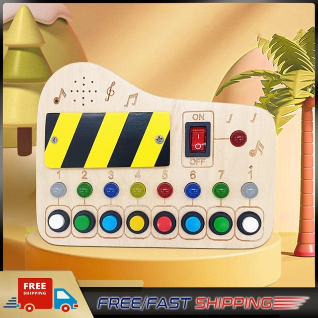 Kids Screwdriver Tool Set Wooden Light Switch Toy Travel Toys Kids Gift