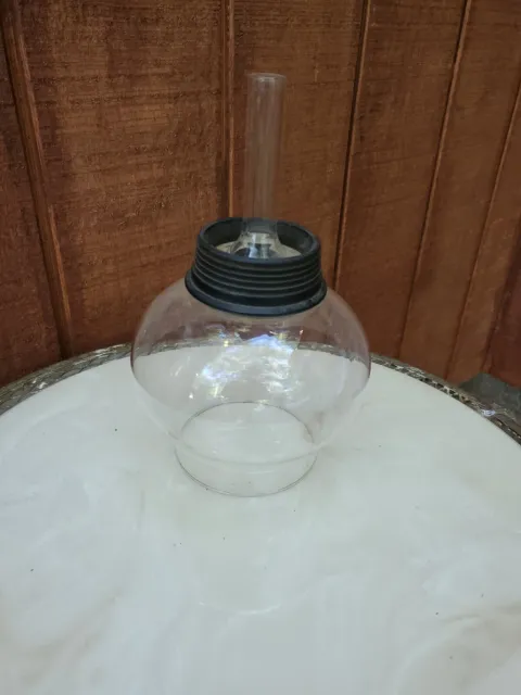 Vintage CORY DRU Vacuum Glass Coffee Pot TOP PIECE ONLY Replacement Part -NICE!!