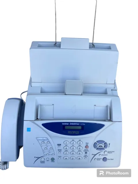 Brother IntelliFAX 1270e Fax Phone & Copier Machine working
