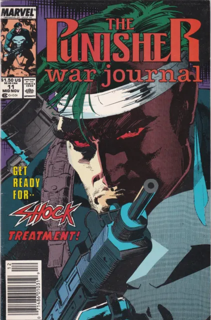 The Punisher: War Journal #11 ,Vol.1(1988-1995)Marvel Comics, High Grade