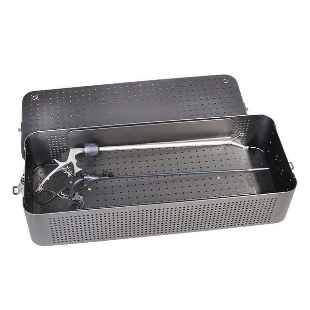 Disinfection Box Sterilizer Trays  case for Laparoscopic Celoscope Sterilization