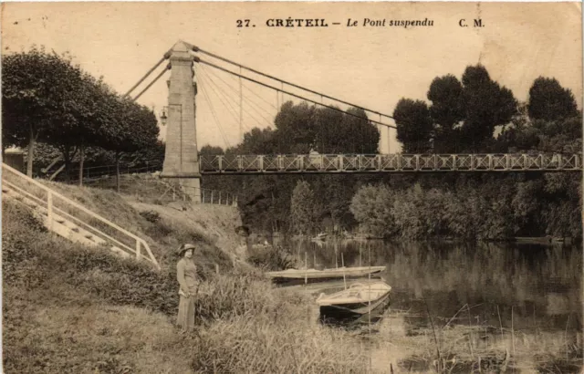 CPA Creteil - Le Pont suspendu (274976)
