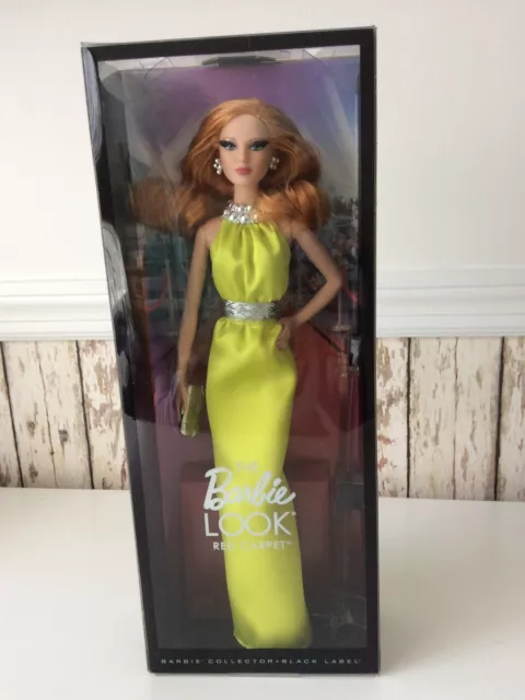 2013 The Barbie Look Red Carpet - Black Label -Bcp86 Bdh26-Unopened Original Box