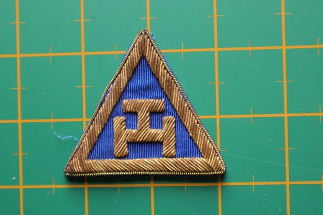 Antico Massonico Massoni Regalia Massonica Reale Arco Triplo Tau Grembiule