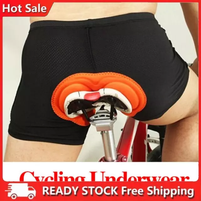 Men Bicycle Cycling Bike Short Underwear Pants Gel 3D Padded Coolmax