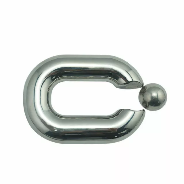 Metal Steel plated scrotal shackle Delay ring testicle weight Various Sizes