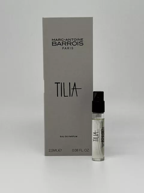 Marc-Antoine Barrois Tilia Edp Sample 2,5 ml New 2024 Niche Fragrance