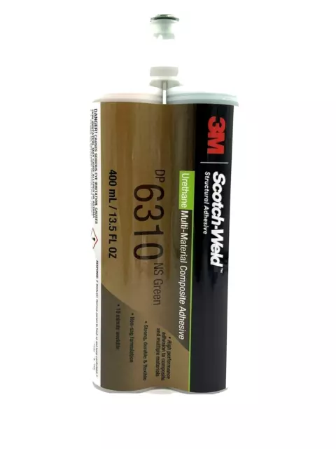 3M scotch DP6310NS adesivo composito verde multimateriale 400 ml nuovissimo
