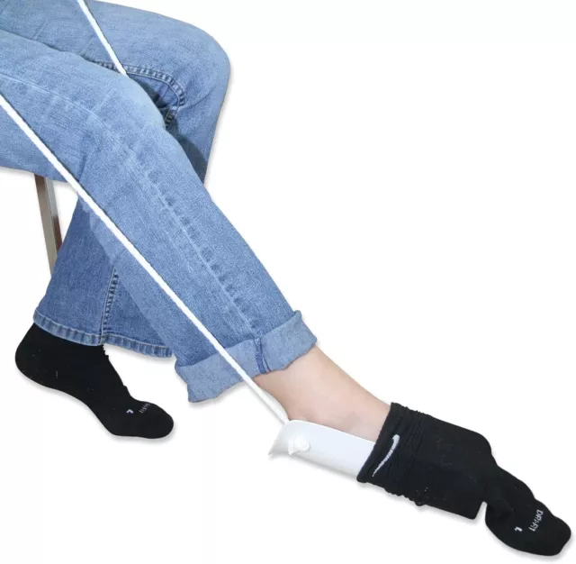 Sock Aid Stocking Aid Foot Socks Putting Assist Disability Dressing Helper Tool 2