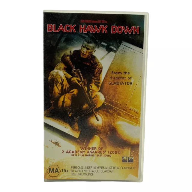BLACK　Untested　War　Tape　Josh　$28.80　HAWK　PicClick　DOWN　Video　Vintage　VHS　Hartnett　Movie　Action　AU