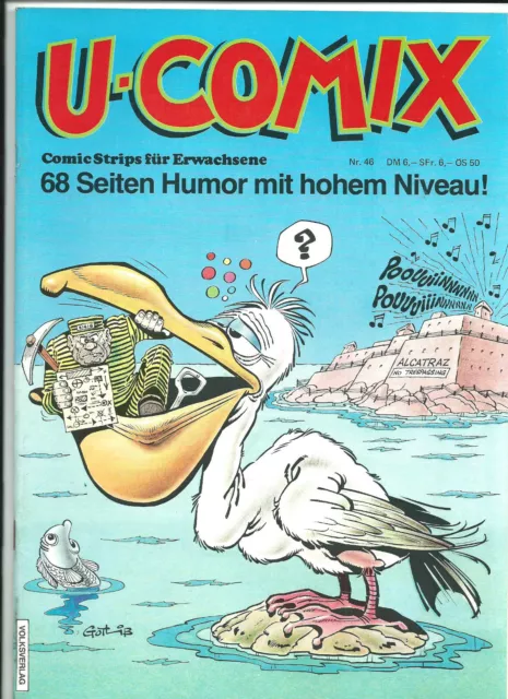 U-Comix Magazin Nr. 46 mit Gotlib, Gilbert Shelton, Franquin, u.v.a.***