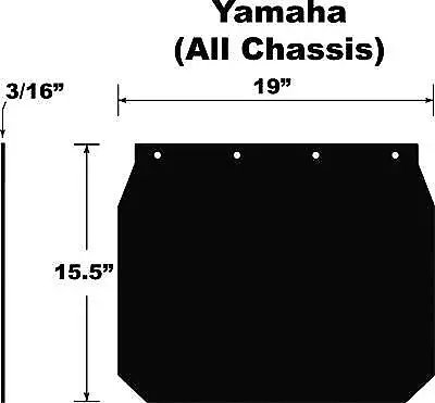 Proven Design Products Snow Flap for 2003 - 2005 Yamaha RX10 RX-1 Snowmobile