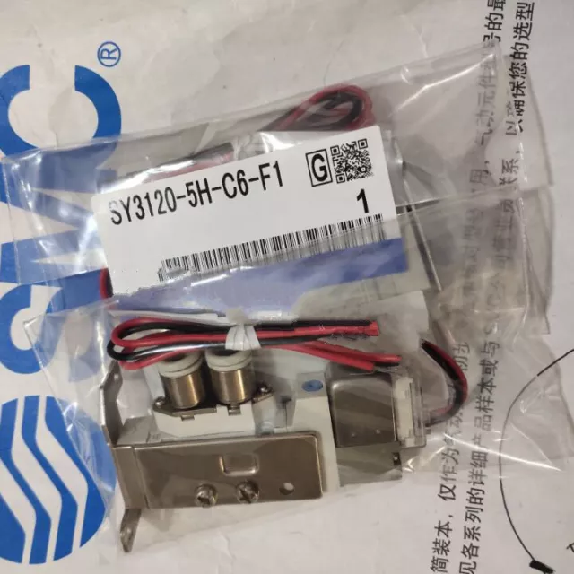 1PC New SMC SY3120-5H-C6-F1 PLC Pnuematic Solenoid Valve Free Shipping