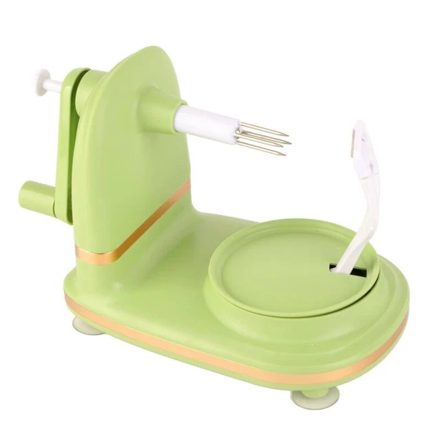 GREEN HAND CRANK MultiPurpose Fruit Peel Machine Peeler Kitchen Tool £