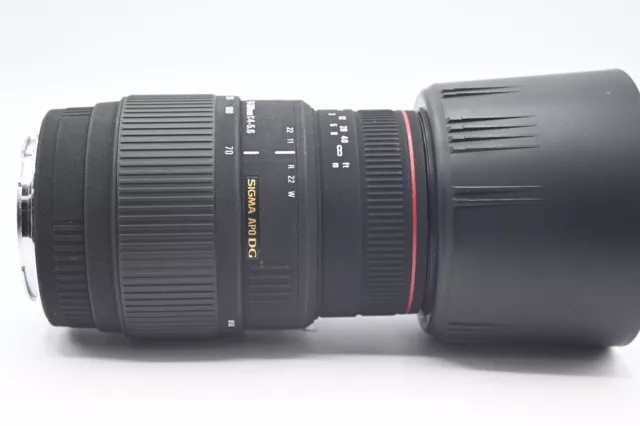 Canon EOS EF fit Sigma DG APO 70-300mm Zoom Lens AF EF DSLR