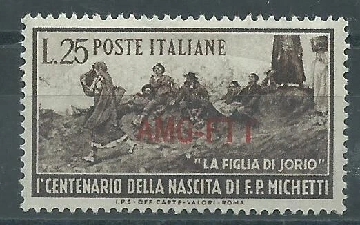 1951 Trieste A Amg-Ftt Cent Birth Di P Michetti 1 Value New MNH MF73215