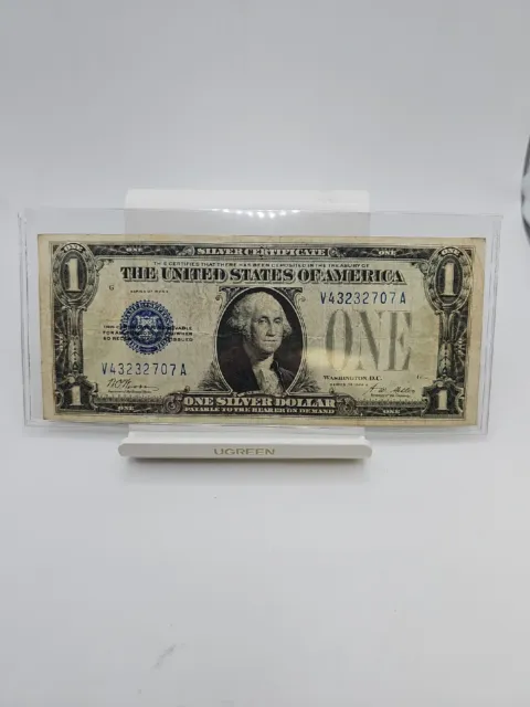 Very Good $1 1928 A Series Funny Back Silver Certificate Nice Note. ( 4323 )