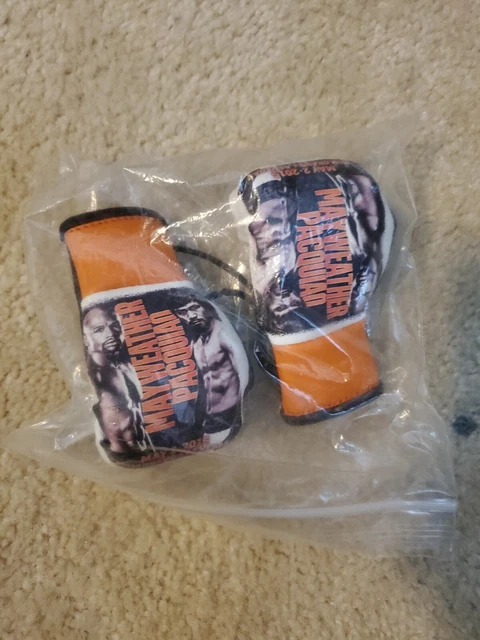 mayweather vs pacquiao Mini Boxing Gloves