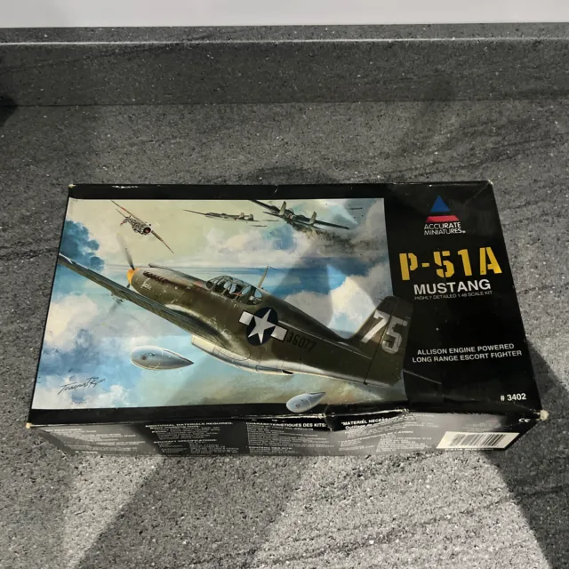 Accurate Miniatures A-36 Apache Mustang 1/48  scale model kit