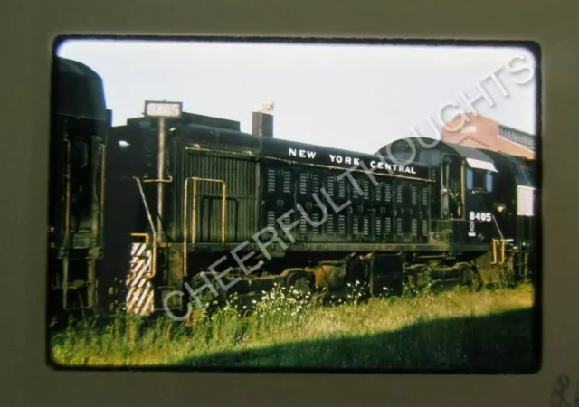 Duplicate '63 Kodachrome Slide NYC New York Central 8405 SW1     32T10