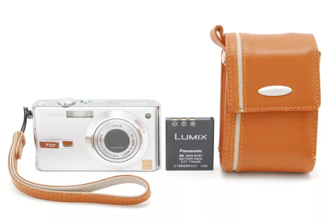 [Near MINT w/Case] Panasonic Lumix DMC-FX7 used Leica  digital camera from JAPAN