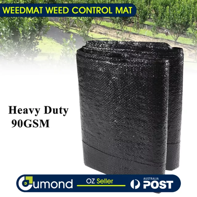 Heavy Duty Weed Control Mat Landscape Fabric Sun Blocking Superior Permeability