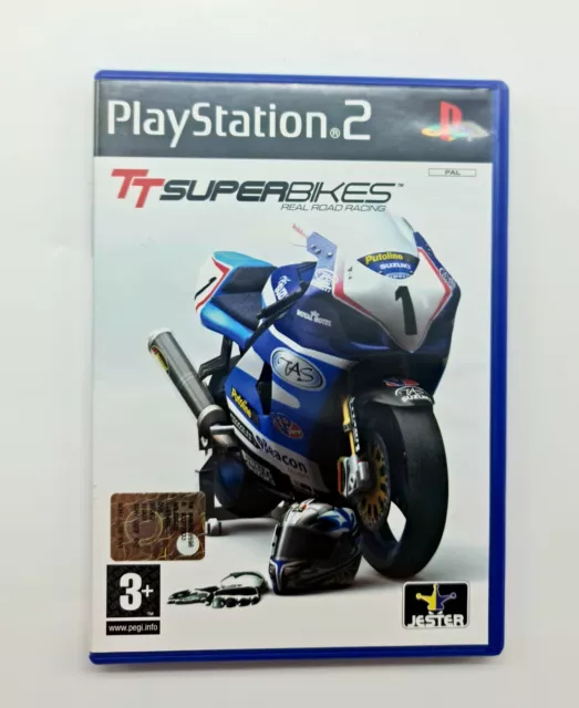 Tt Superbikes pour PLAYSTATION 2 PS2 Emballage D'Origine Et Manuel Italien
