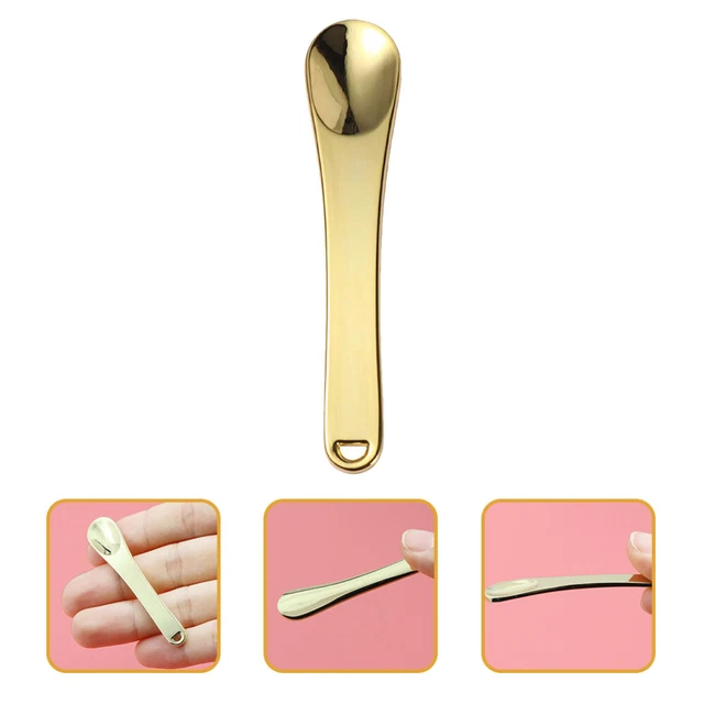 5 Pcs Makeup Scoop Spatula Reusable Eye Cream Spatula Metal Makeup Spatula