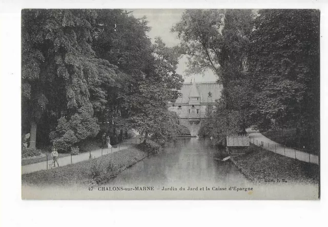 51 Chalons Sur Marne  Jardin Du Jard Et La Caisse D Eprgne