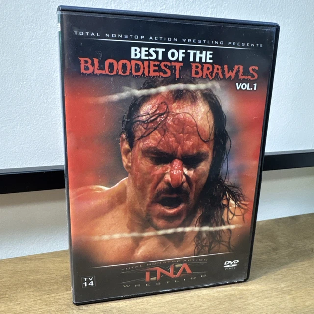 TNA WRESTLING BEST Of Bloodiest Brawls DVD Hard To find Cover