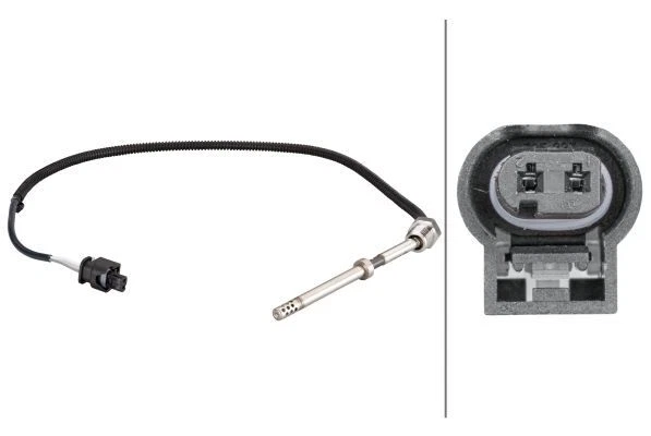 Hella 6pt010376-121 Sensore Temperatura Scarichi per Mercedes Smart X164 + W221 02->
